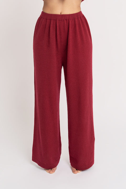 Trousers - Pantapalazzo Knitwear Edelvissa