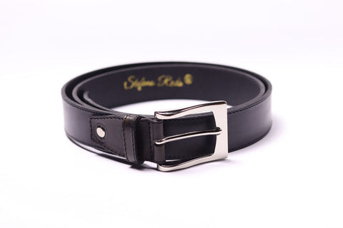 Belt - Art. Cuoio Nero Cucito Stefano Reda