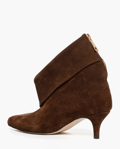 Women's suede ankle boots with elastic - Alex Angel 39