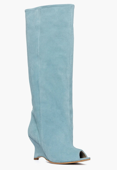 Women's open toe knee boots - Alex Filo 26