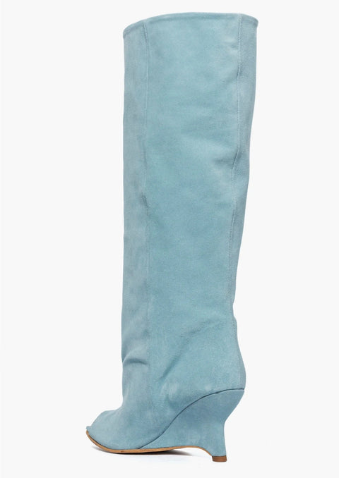 Women's open toe knee boots - Alex Filo 26