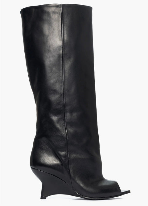Women's open toe knee boots - Alex Filo 26