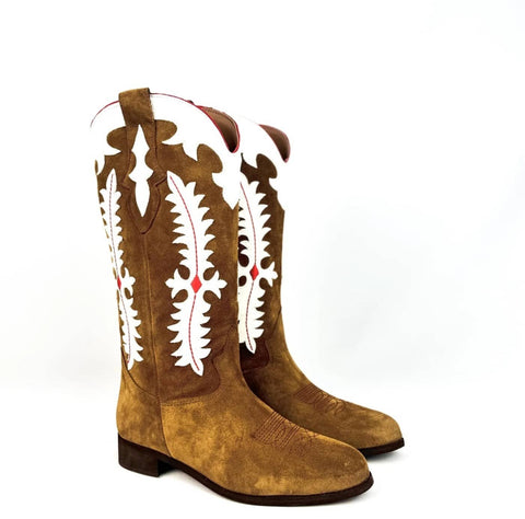 Women's western suede boots - Alex Texas