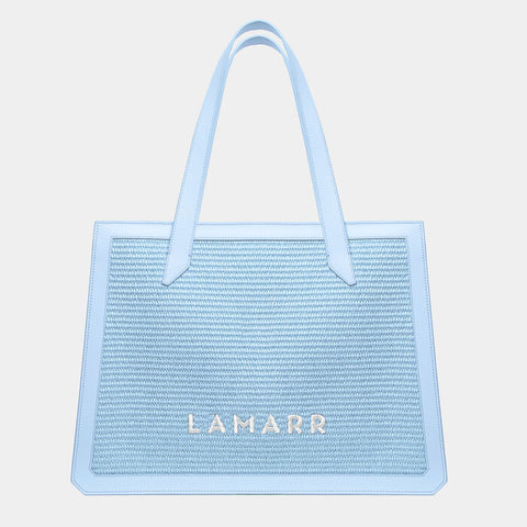 Bag - Beatrix light blue big Lamarr