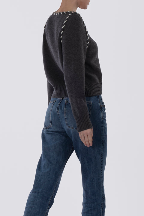 Crew-neck sweater - S210-2100 Teodori
