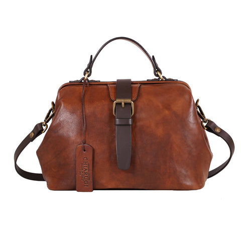 GENELLE MINI WOMAN DOCTOR BAG Chiarugi Firenze