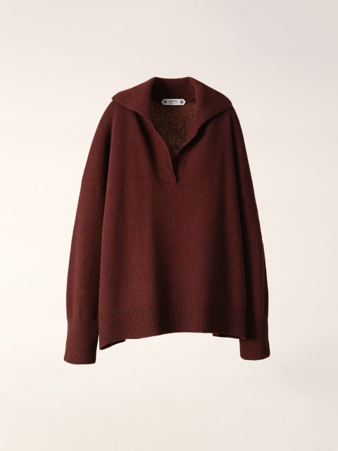 Cashmere Mix Relaxed Polo - Lèmme
