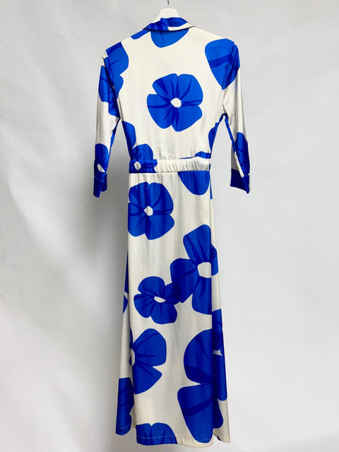 Floral Long Shirt Dress SixStop