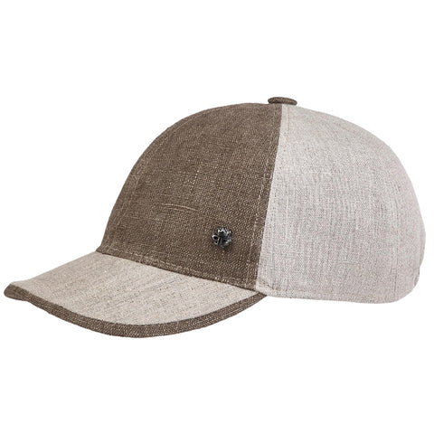 Linen baseball cap Petracci