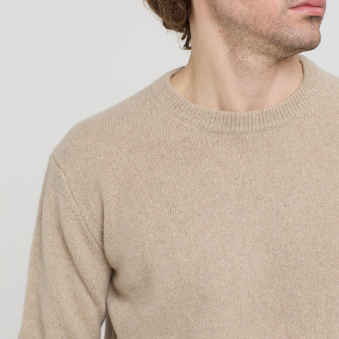 Men's Pure Cashmere Crew Neck Sweater - Refined and Comfortable Look - Due Toscani