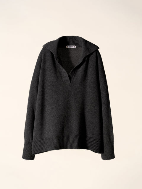 Cashmere Mix Relaxed Polo - Lèmme