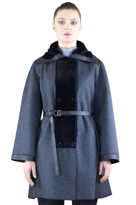 Coat - Art. Cashdouble col. Venere Marester