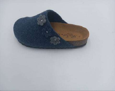 Art.18 Blue Felt Woman Golden Wiking
