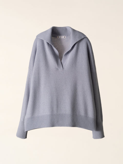 Cashmere Mix Relaxed Polo - Lèmme