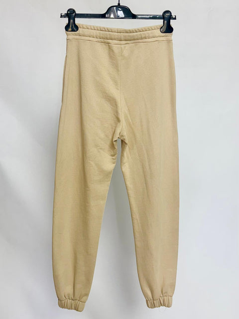 Beige Cotton Jogger Pants SixStop