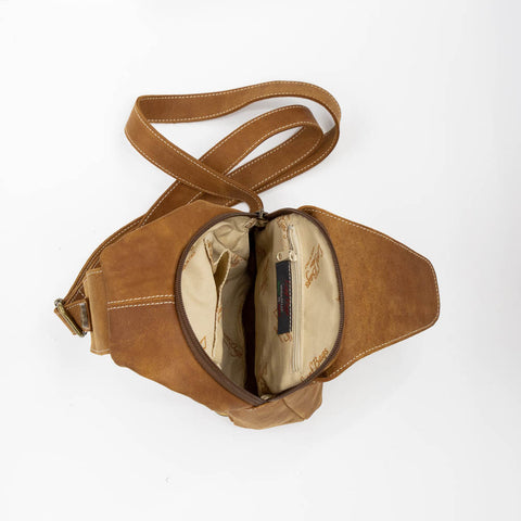 One-shoulder bag for men Leaf Pelletterie