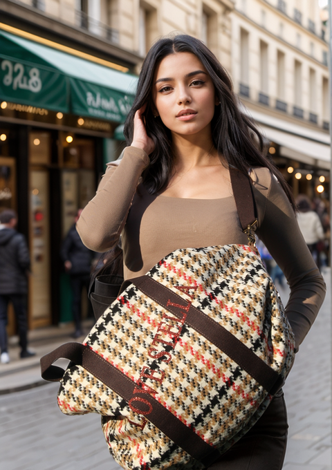 Tartan Travel Bag Apiedinudinelparco