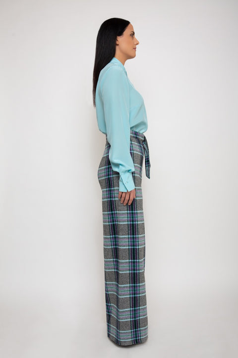 Trouser - Tartan Corallo Sartoria