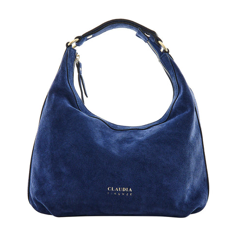 Gea - camoscio Bluette Claudia Firenze