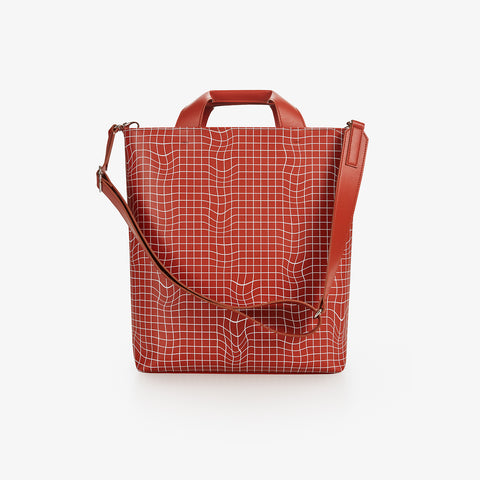 Tote Bag - Terracotta Print 959NINEFIVENINE