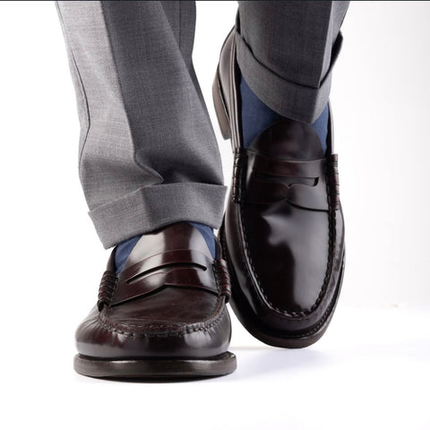 Calfskin leather loafers with gyflex sole - art. 51370