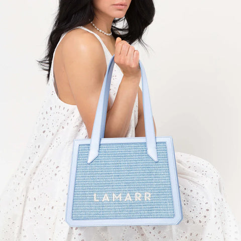 Bag - Beatrix light blue small Lamarr