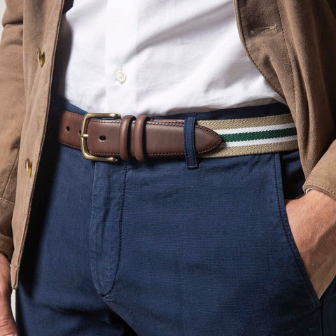 Belt - Summer beige Armeria Meschieri