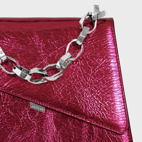 Bag - Metallic magenta Lamarr