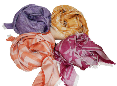 Shawl - Jacquard Frey Como