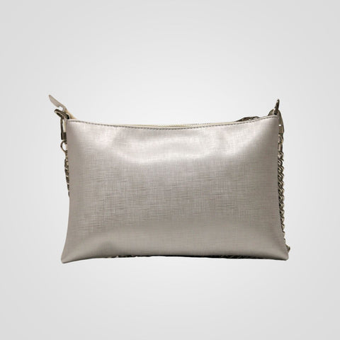 Bag - Bustina Capri [white and blue] Cordini Rita