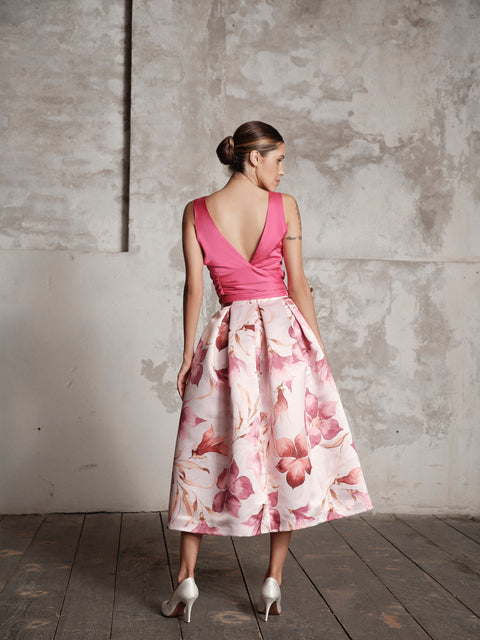 Top - Satin Pink Roberta Longo