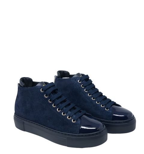Shoes - Atena Up Glitter Blue Calzaturificio Emmegiemme