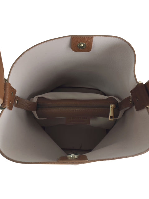 Dollaro Leather Shoulder Bag Florence Leather