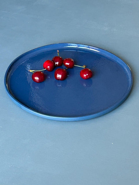 Round plate