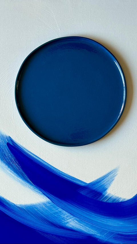 Round plate