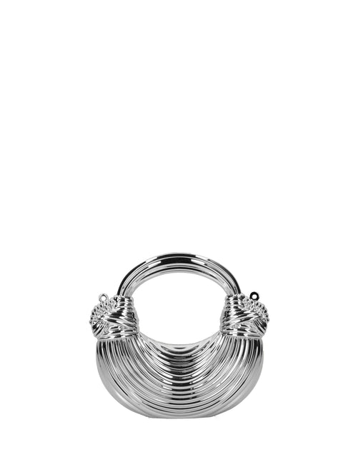 Women's PVC Bag – Silver - Chiara Ferretti