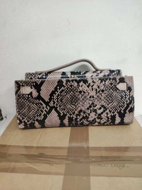 Women's Genuine Leather Crossbody Bag – Pink – Made in Italy - Chiara Ferretti