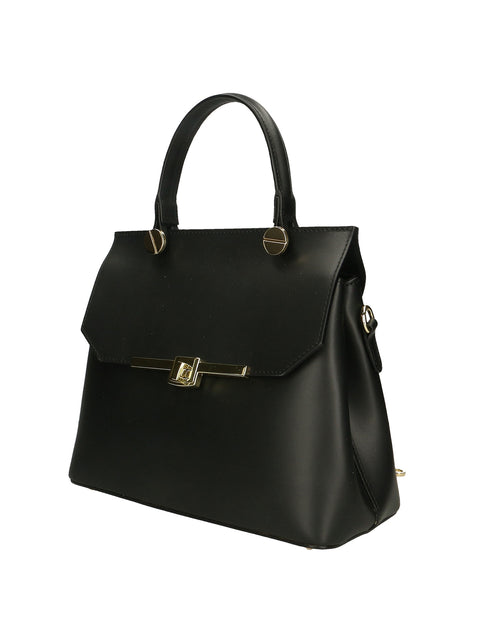 Black Women's Bag Made in Italy – Black - Viola Castellani
