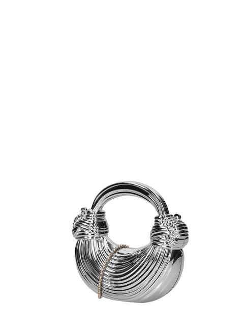 Women's PVC Bag – Silver - Chiara Ferretti