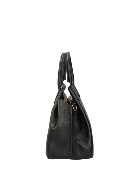 Women's Genuine Dollaro Leather Handbag – Made in Italy - Chiara Ferretti