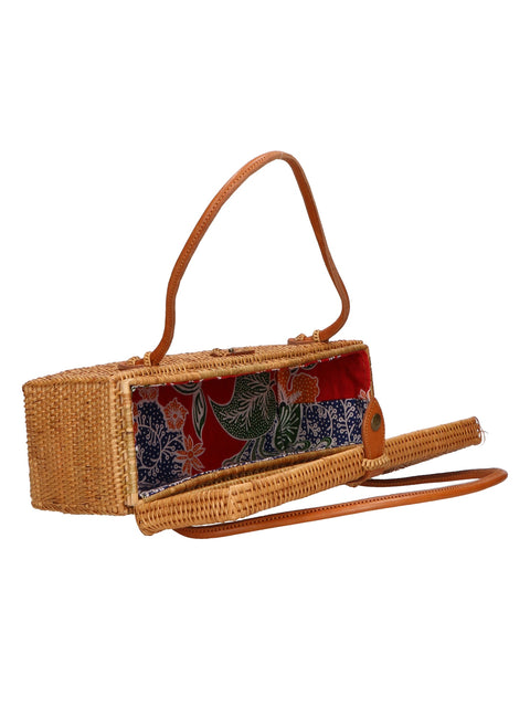 Women's Genuine Leather Shoulder Bag – Multicolor B - Gave Lux