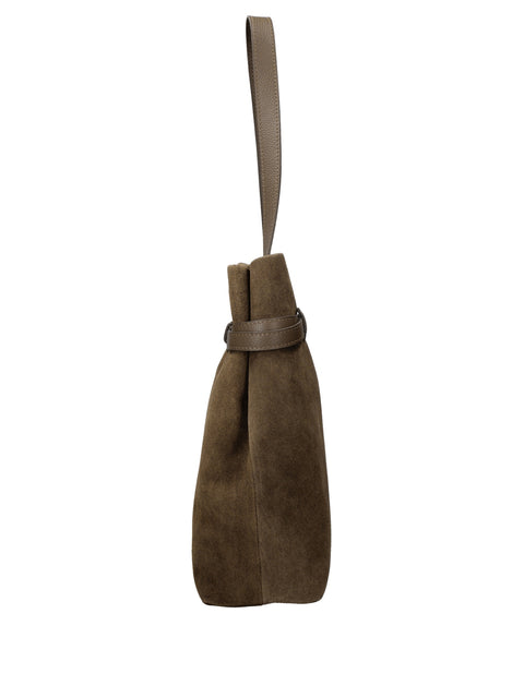 Women's Genuine Leather Handbag – Mocha - Chiara Ferretti