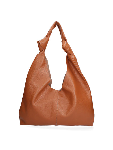 Leather Genuine Leather Leather Shoulder Tote Bag Made in Italy – Scuro - Viola Castellani