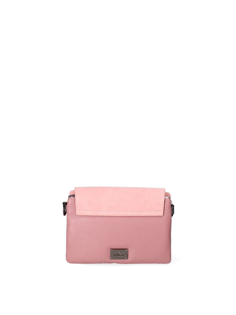 Women's Suede Leather Crossbody Bag with Chain Strap – Made in Italy - Gave Lux