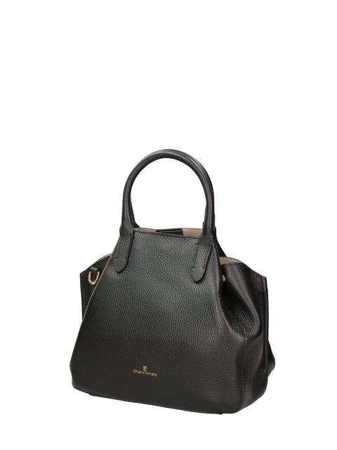 Women's Genuine Dollaro Leather Handbag – Made in Italy - Chiara Ferretti