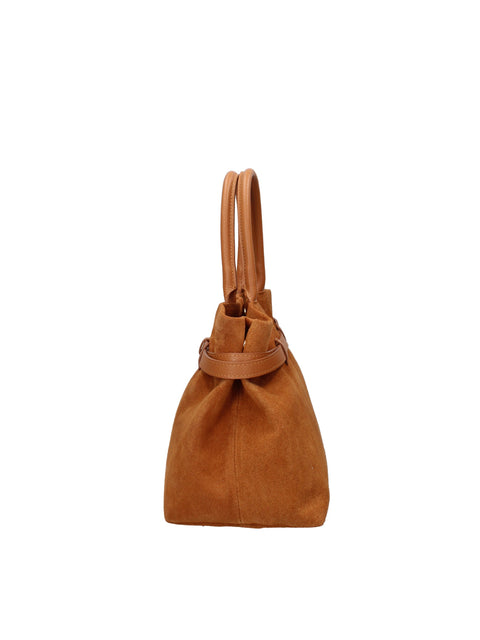 Women's Genuine Leather Handbag – Dark Leather – Made in Italy - Chiara Ferretti