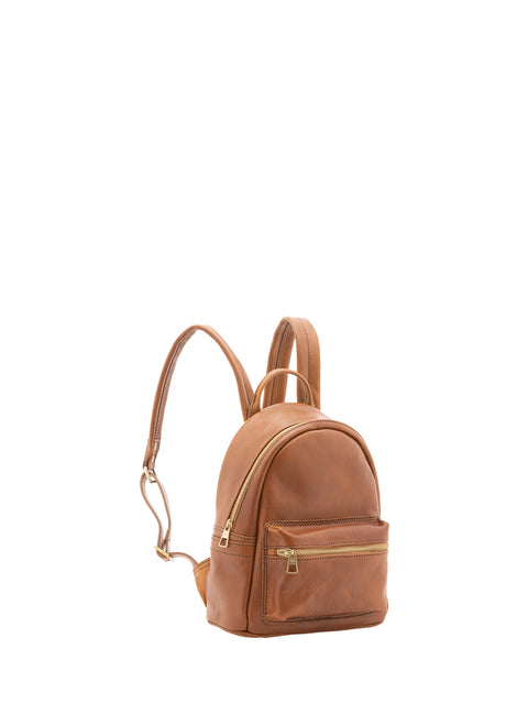 Genuine Leather Backpack for Men & Women - Honey - Alessia Firenze