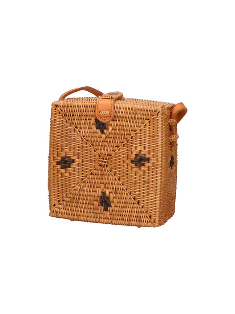 Women's Genuine Leather Shoulder Bag – Multicolor A - Gave Lux
