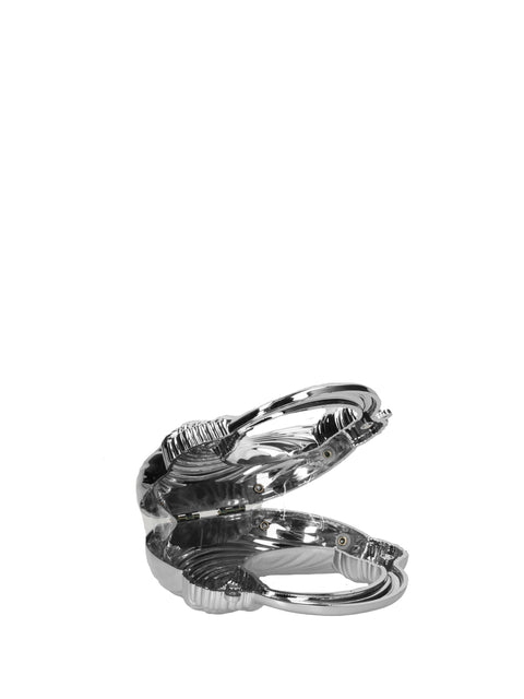 Women's PVC Bag – Silver - Chiara Ferretti