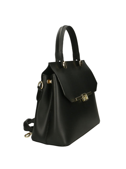 Black Women's Bag Made in Italy – Black - Viola Castellani